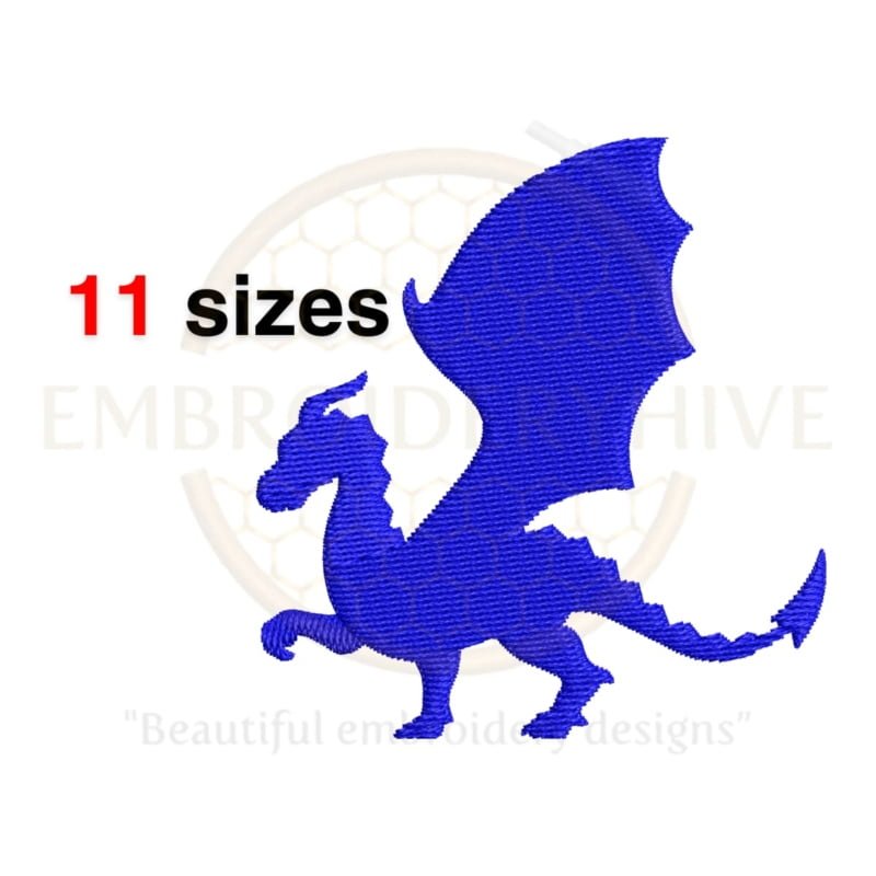 Buy Dragon machine embroidery design