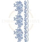 Buy border machine embroidery design