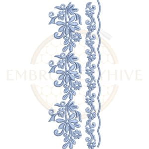 Buy border machine embroidery design
