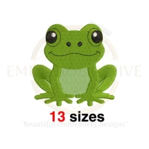 Buy Frog machine embroidery design