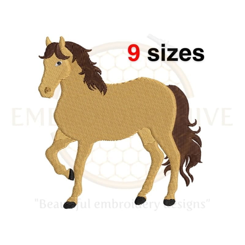 Buy Horse machine embroidery design