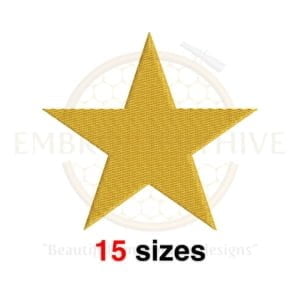 Buy Mini Star machine embroidery design