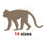 Buy Monkey machine embroidery design