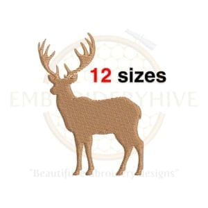 Buy Moose machine embroidery design