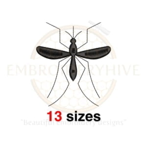 Buy Mosquito machine embroidery design