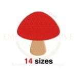 Buy Mushroom machine embroidery design