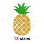 Buy Pineapple machine embroidery design