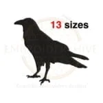 Buy Raven machine embroidery design