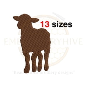 Buy Sheep machine embroidery design