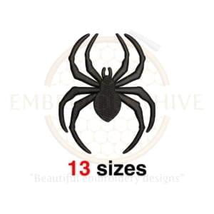 Buy Spider machine embroidery design