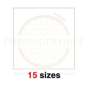 Buy Square machine embroidery design