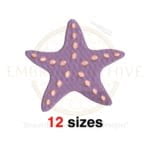 Buy Starfish machine embroidery design