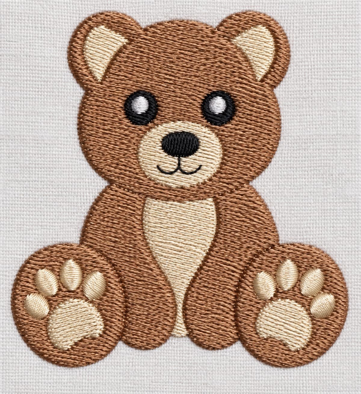 Teddy Bear Embroidery Design - Image 3