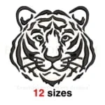 Buy Tiger machine embroidery design