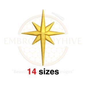 Buy Tiny Star machine embroidery design