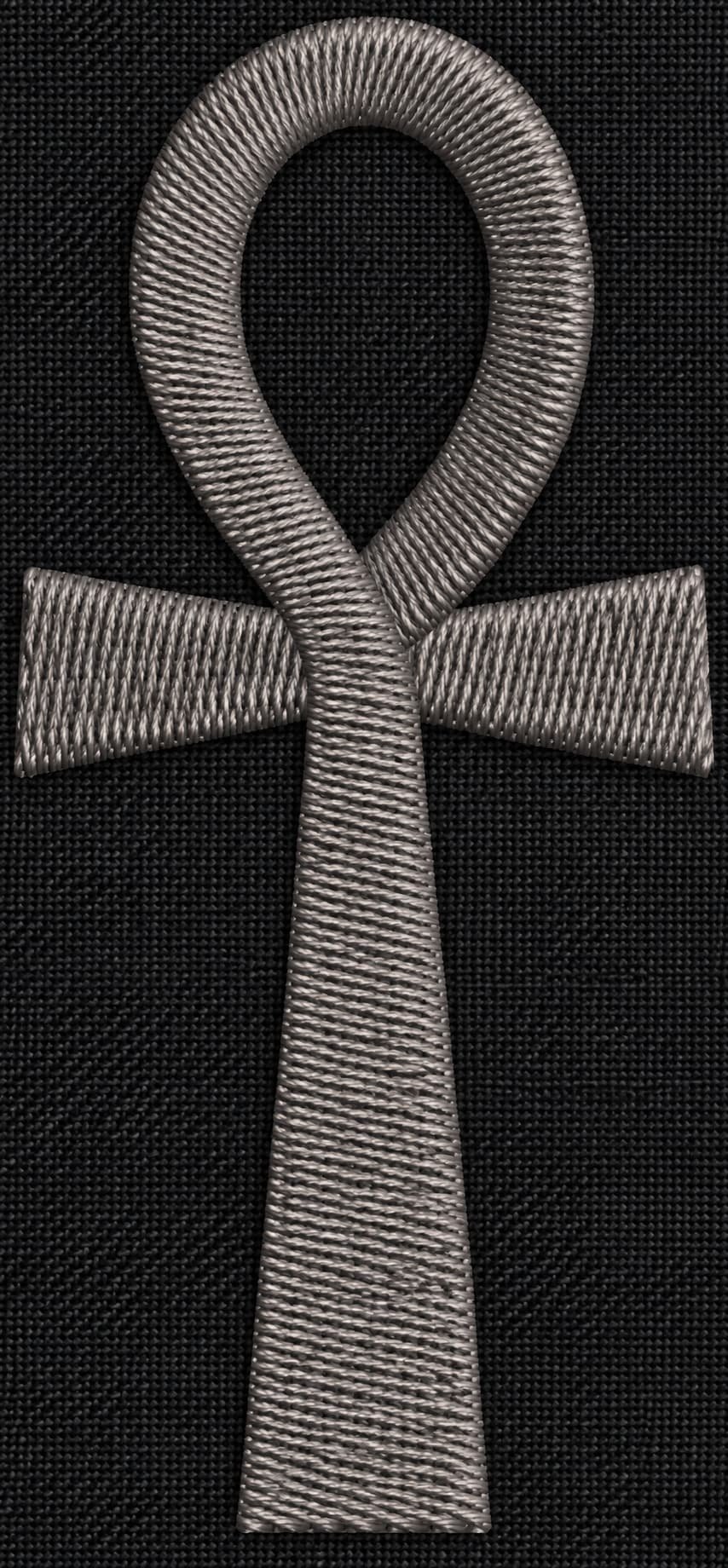 Ankh Symbol Embroidery Design - Image 3