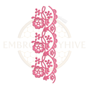 Buy border machine embroidery design