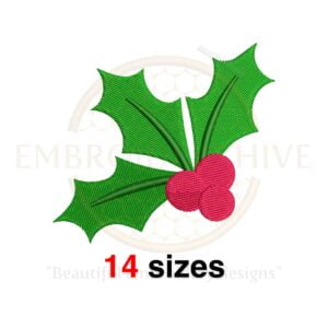 Buy Christmas Berry Machine embroidery design