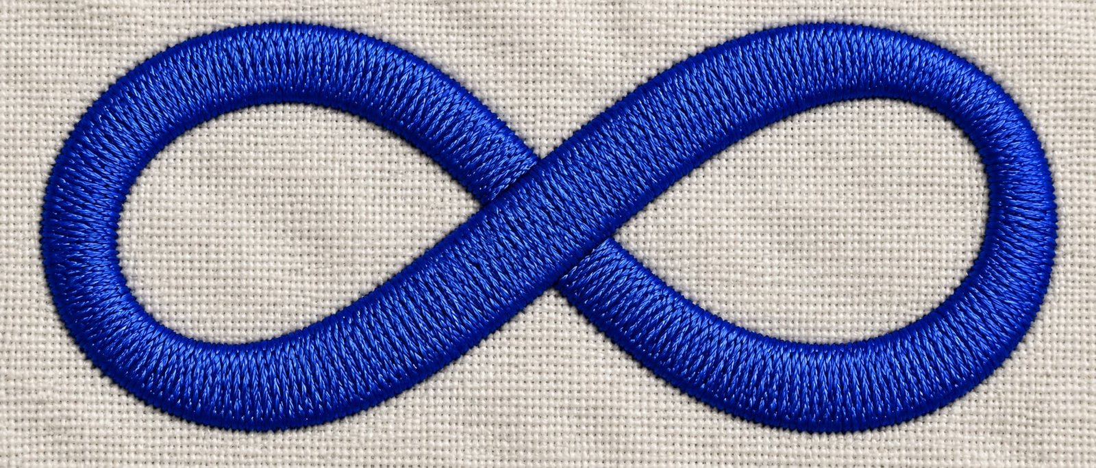 Infinity Sign Embroidery Design - Image 3