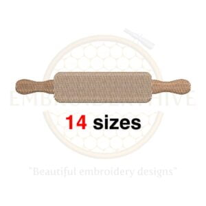 Buy Rolling Pin machine embroidery design