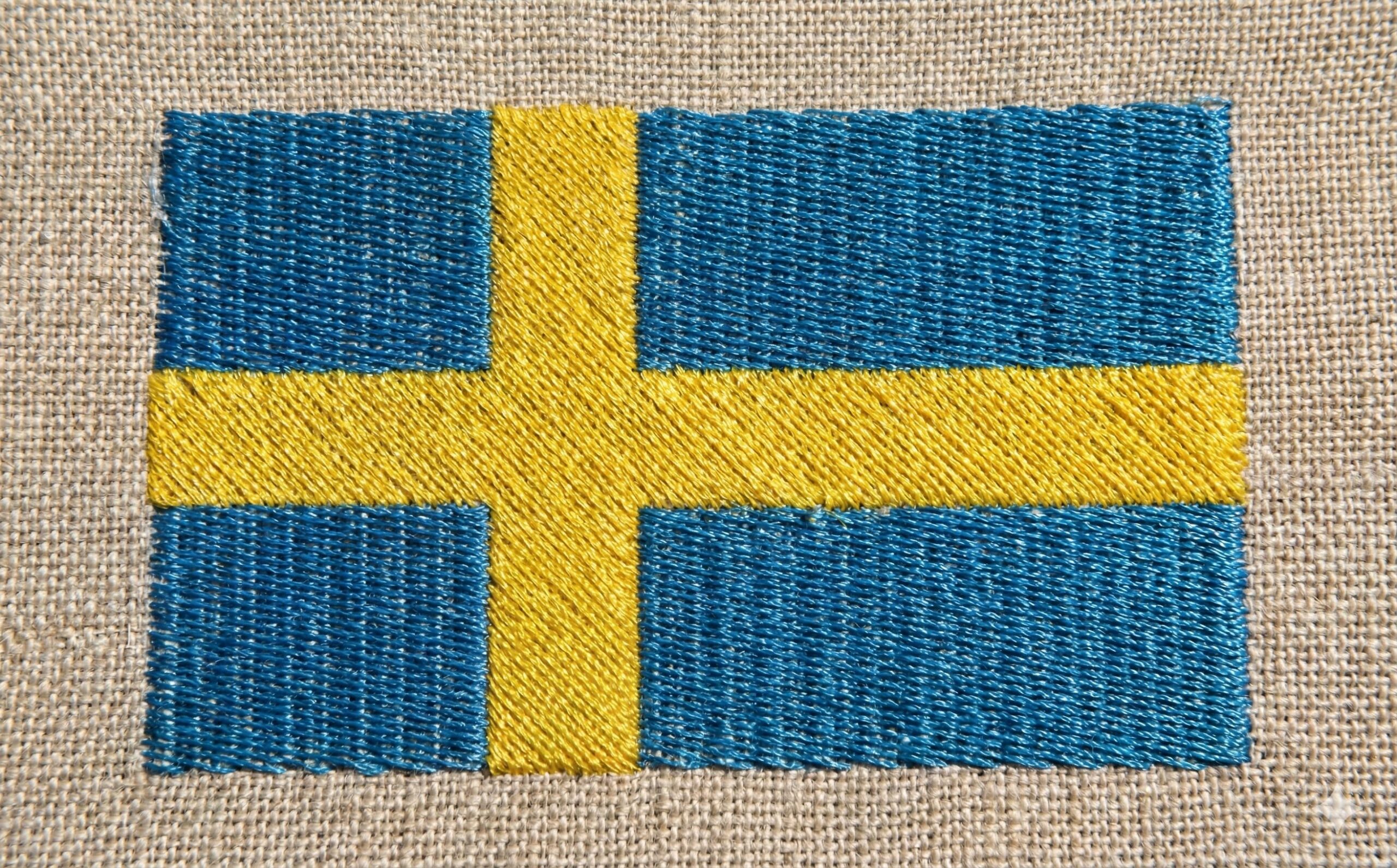 Sweden Flag Embroidery Design - Image 3