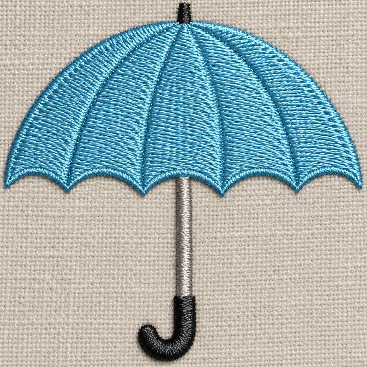 Umbrella Embroidery Design - Image 3