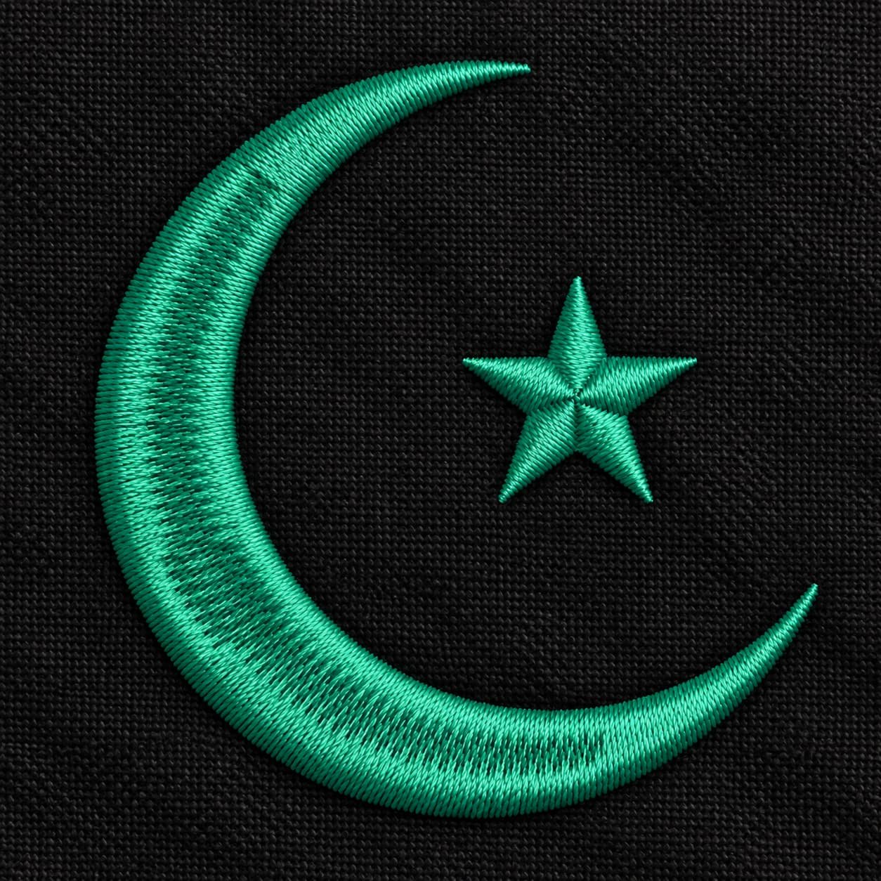 Moon star embroidery design - Image 3