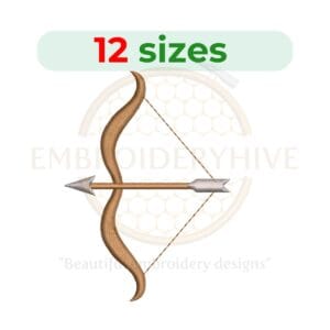 Buy Rectangle rounded machine embroidery design