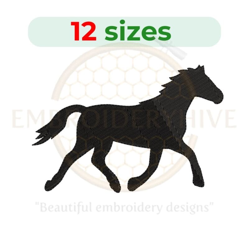 Buy Horse machine embroidery design