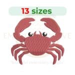 Buy Crab machine embroidery design