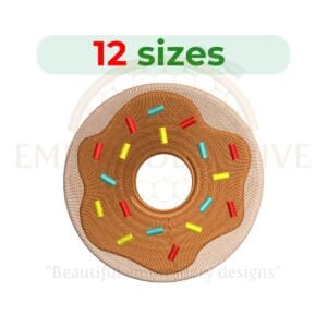 Buy Donut machine embroidery design