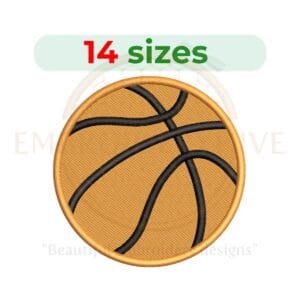 Buy Basketball machine embroidery design