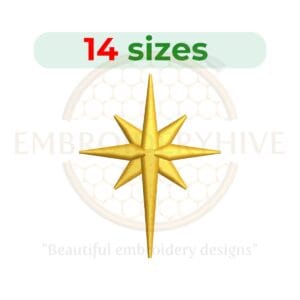 Buy Tiny Star machine embroidery design