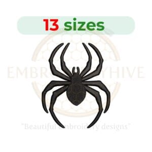 Buy Spider machine embroidery design