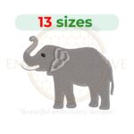 Buy Elephant machine embroidery design