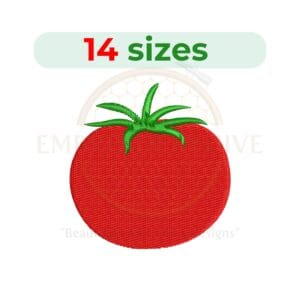 Buy Tomato machine embroidery design