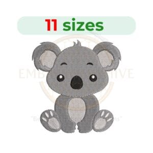 Buy Koala machine embroidery design