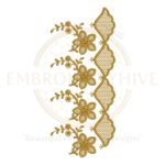 Buy border machine embroidery design