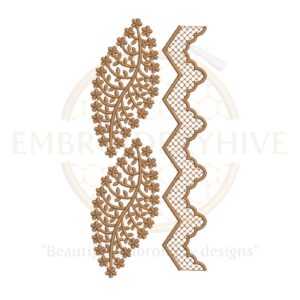 Buy border machine embroidery design