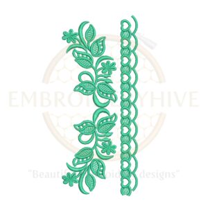 Buy border machine embroidery design