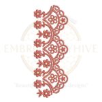Buy border machine embroidery design