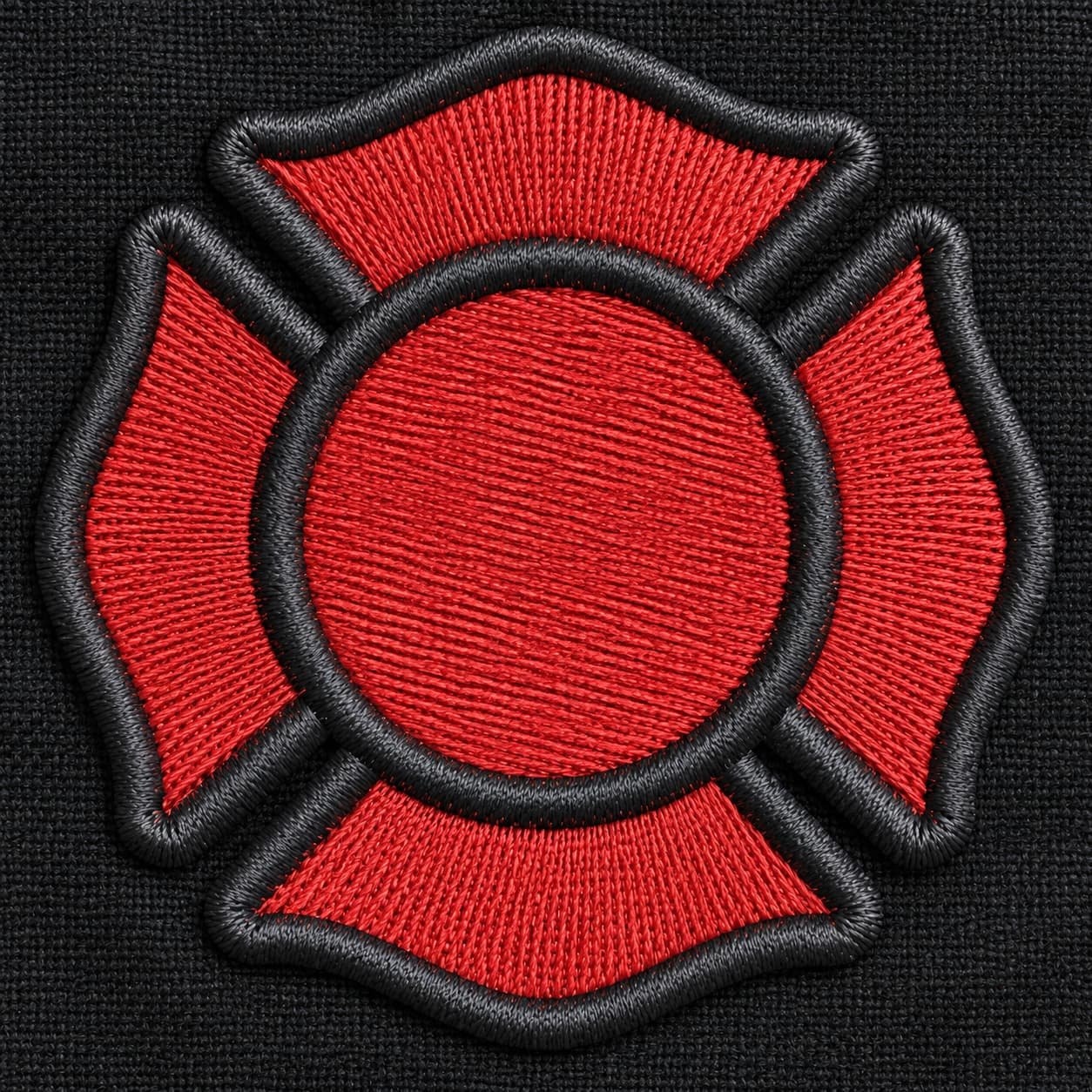 Firefighter Badge Embroidery Design. - Image 3