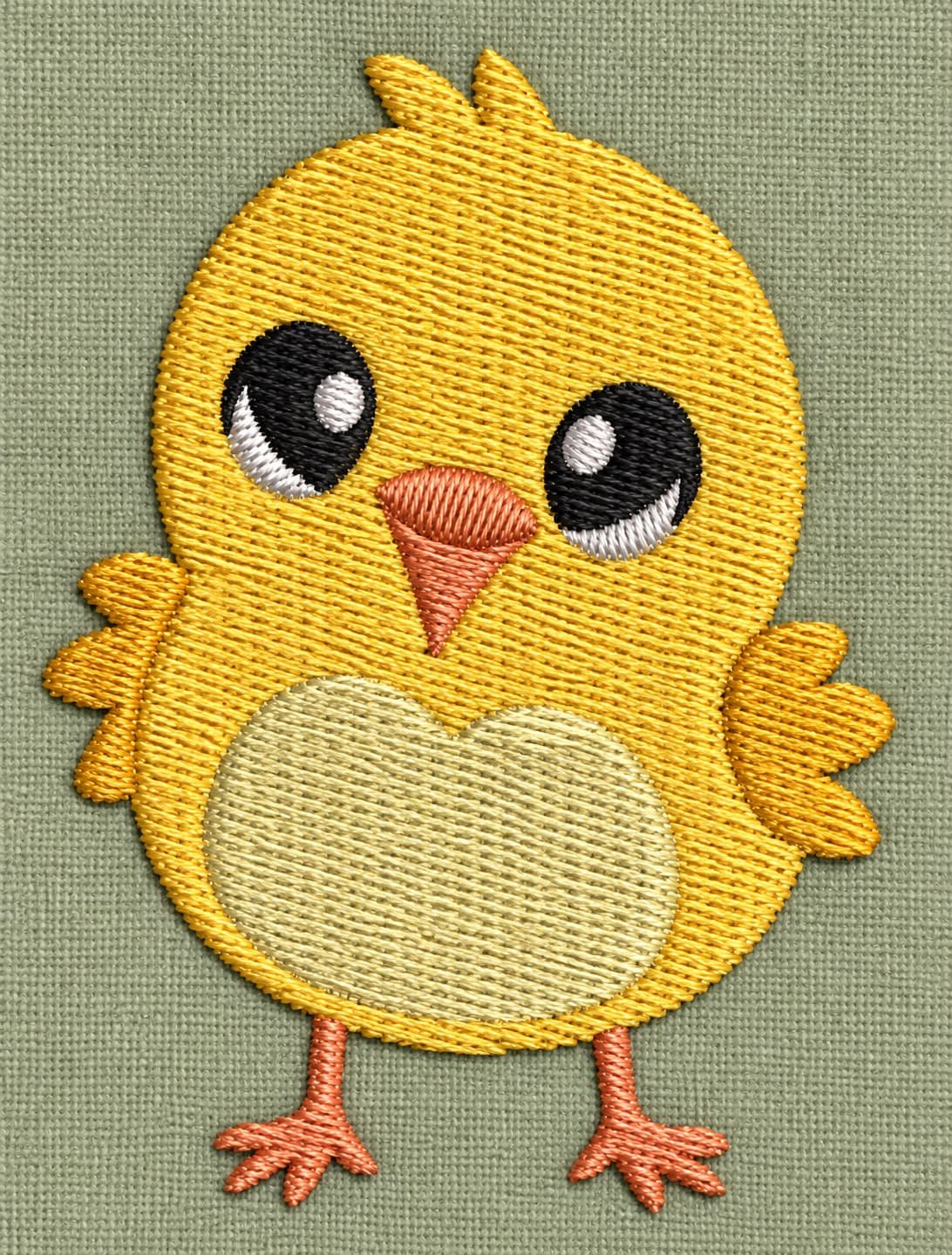 Chick Embroidery Design - Image 3