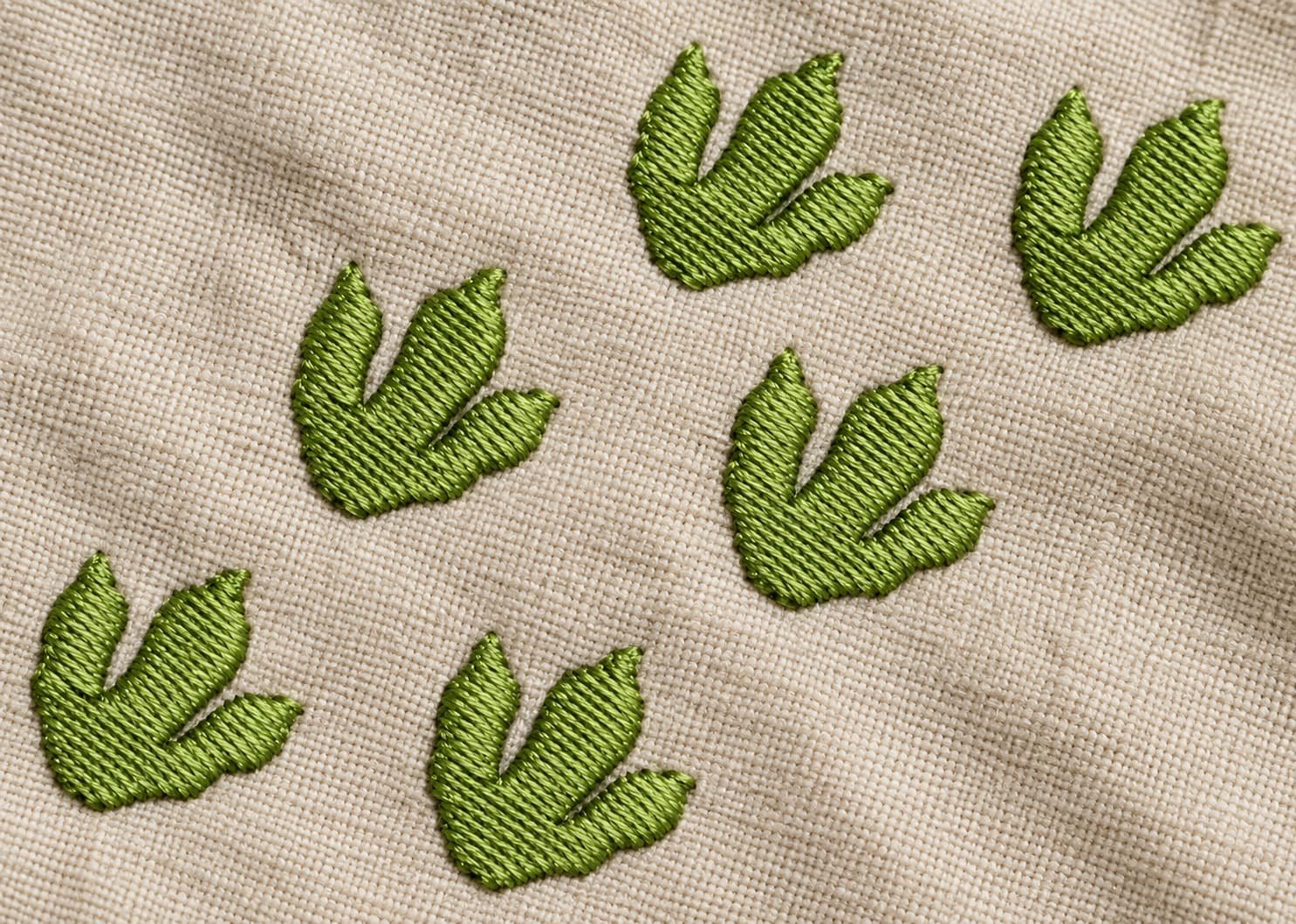 Dinosaur footprints Embroidery Design - Image 3