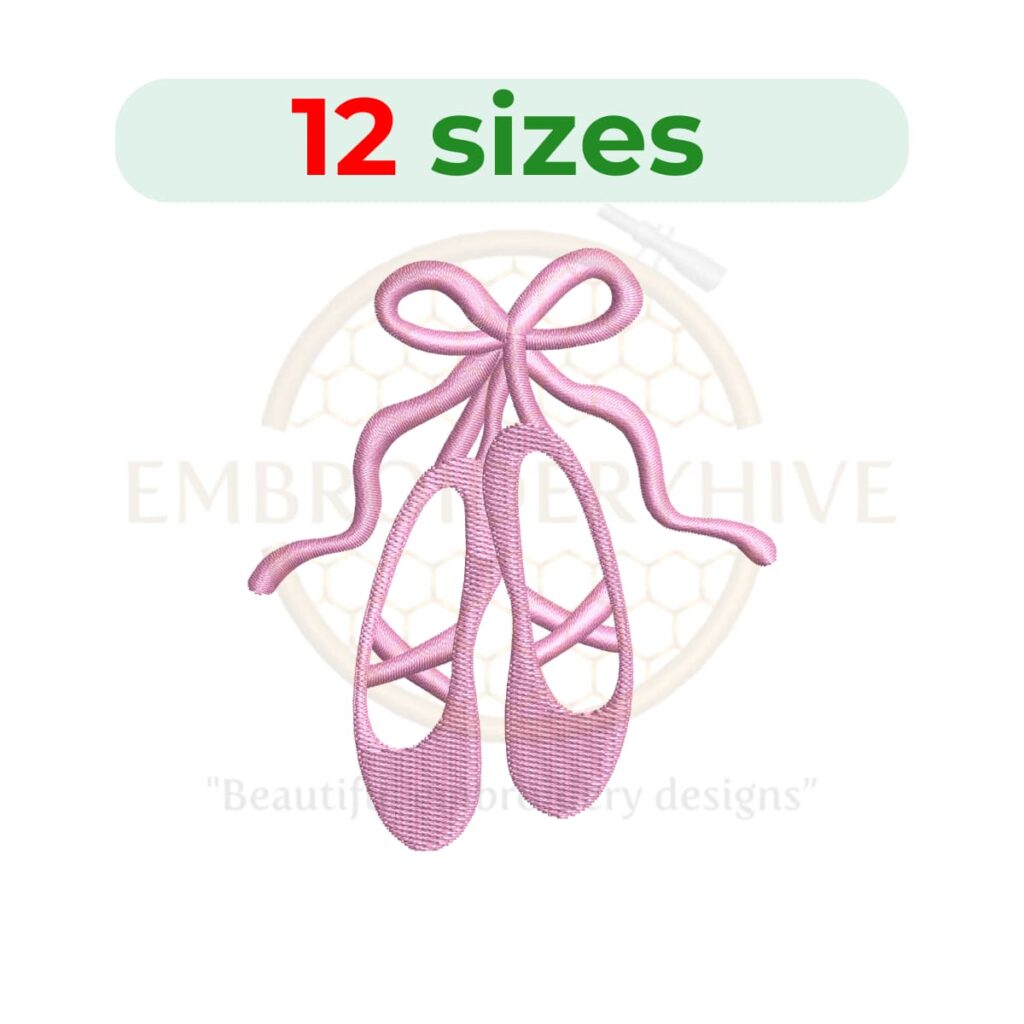 Buy Ballerina Sandles embroidery design