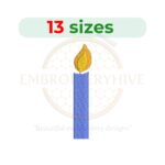 Buy Candle machine embroidery design
