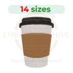 buy Coffee Cup embroidery design