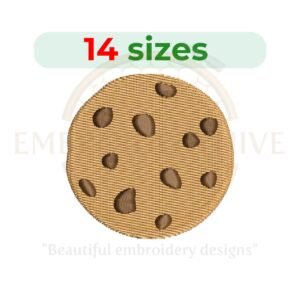 Buy Machine embroidery design of a cookie