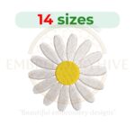 Buy Daisy Flower machine embroidery design