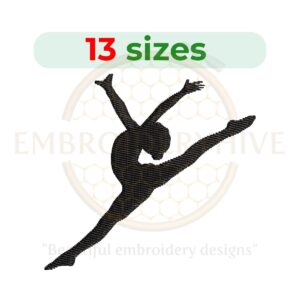 Buy Dancer machine embroidery design